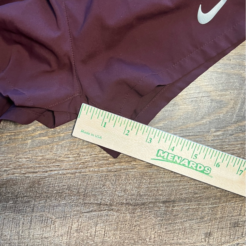 Nike Running Shorts-2 pair. One Royal Blue and the Other Maroon. Like new! - Picture 9 of 10